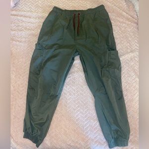 Olive Green Cargo Pants